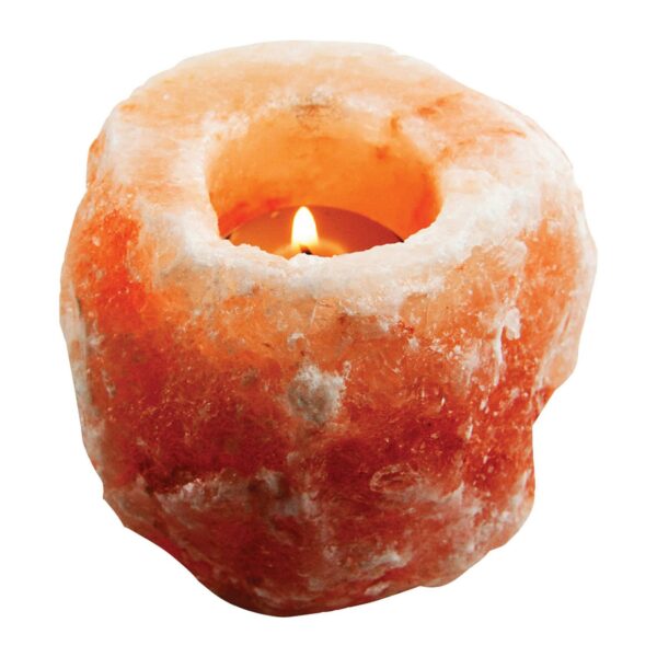 Tealight Candle Holder Himalayan Crystal Salt