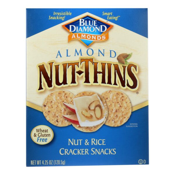 Almond Nut-Thins Nut & Rice Cracker Snacks