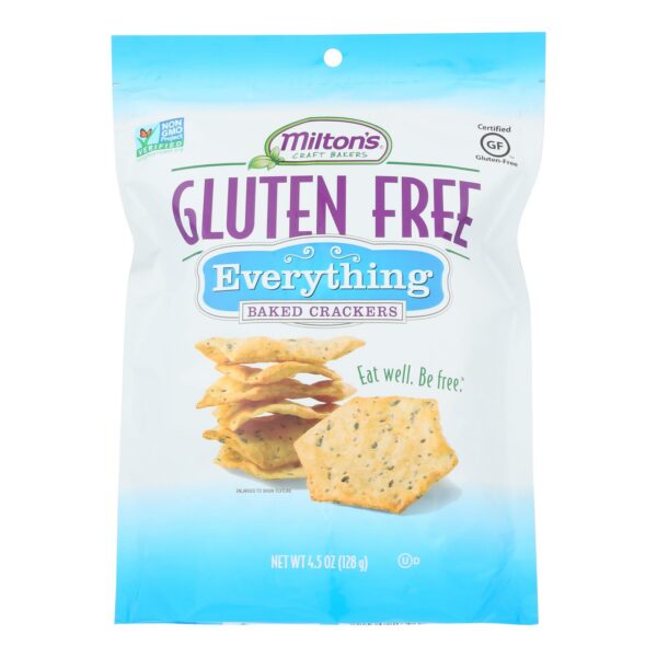 Gluten Free Baked Crackers Everything
