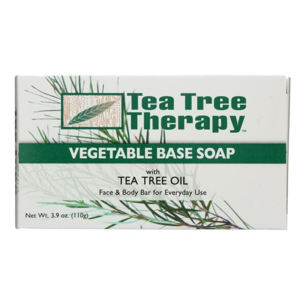 Tea Tree Therapy Vegetable Base Soap Bar with Oil