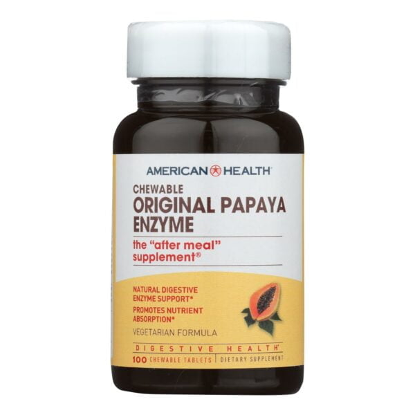 american health original papaya enzyme