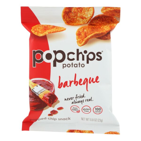 Barbeque Potato Popped Chip Snack