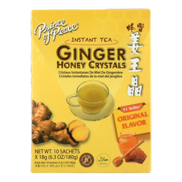 Instant Ginger Honey Crystals