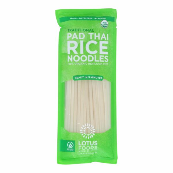 Pad Thai Rice Noodles Organic Traditional