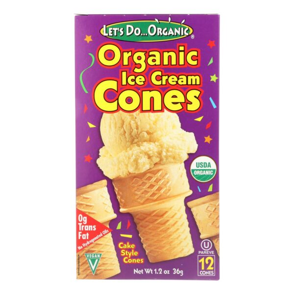 Cake Style Ice Cream Cones