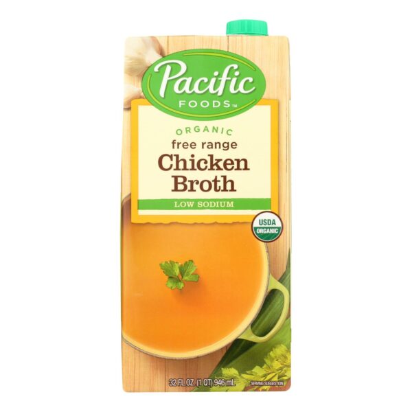 Organic Chicken Broth Free Range Low Sodium