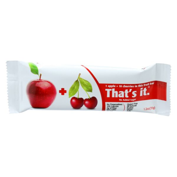 Apple + Cherries Fruit Bar