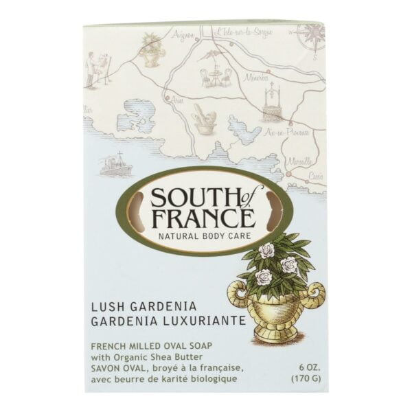Oval Soap Lush Gardenia