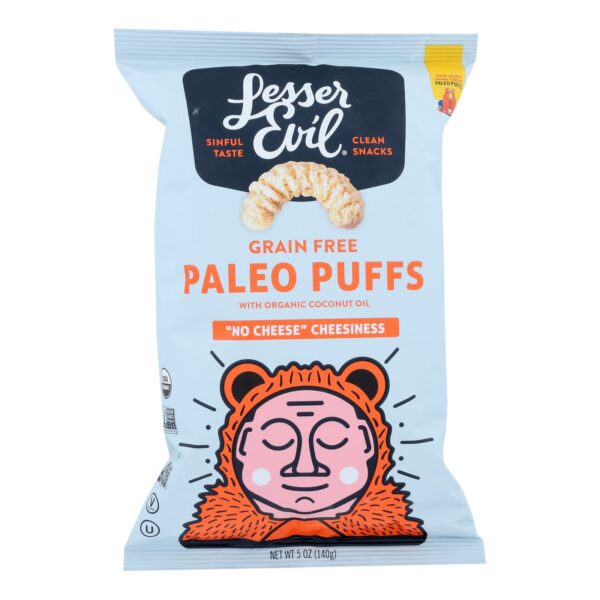 Paleo Puffs No Cheese Cheesiness
