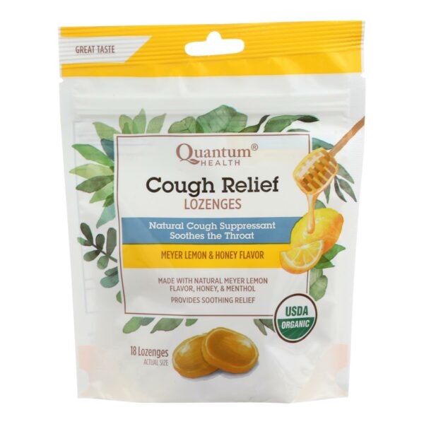 Lozenges Cough Relief Lemon and Honey Organic