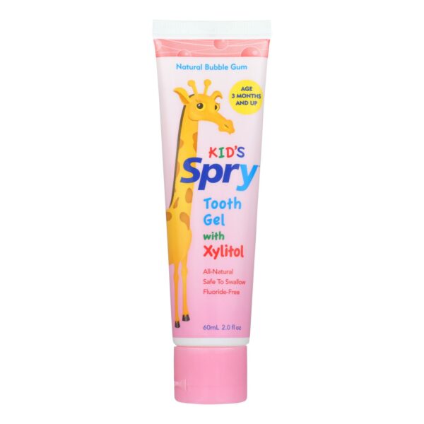 Kid's Tooth Gel with Xylitol Natural Bubble Gum