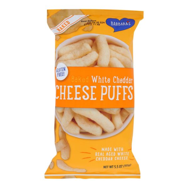 Cheese Puffs Baked White Cheddar