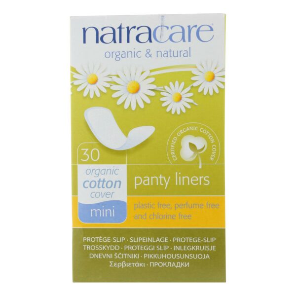 Organic and Natural Panty Liners Cotton Cover Mini