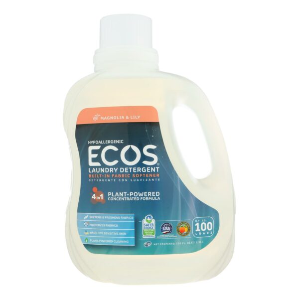 Ecos 2x Ultra Liquid Laundry Detergent Magnolia and Lily