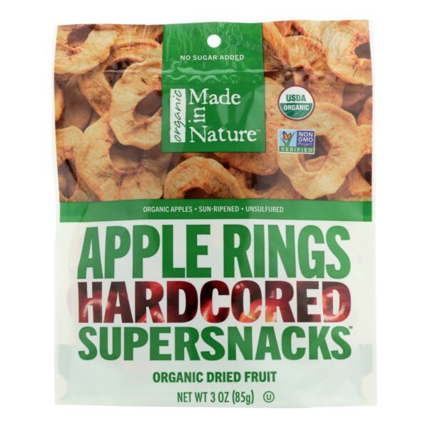 Organic Dried Apple Rings