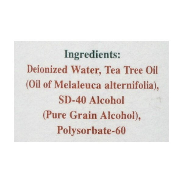 Oil Tea Tree 15% Water