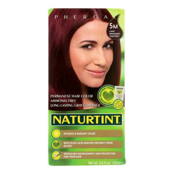 Permanent Hair Color 5M Light Mahogany Chestnut
