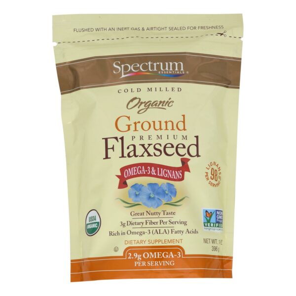 Organic Ground Premium Flaxseed