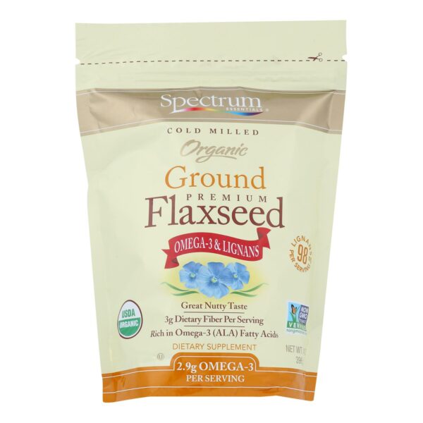 Organic Ground Premium Flaxseed