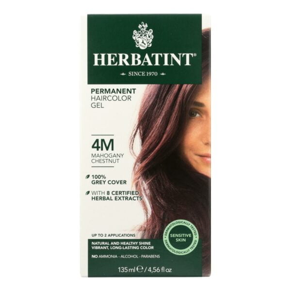 Permanent Hair Color Gel 4M Mahogany Chestnut
