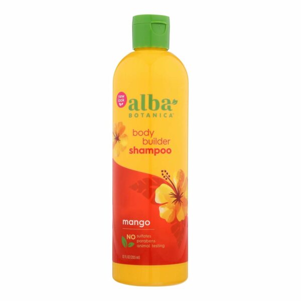 alba botanica body builder mango shampoo