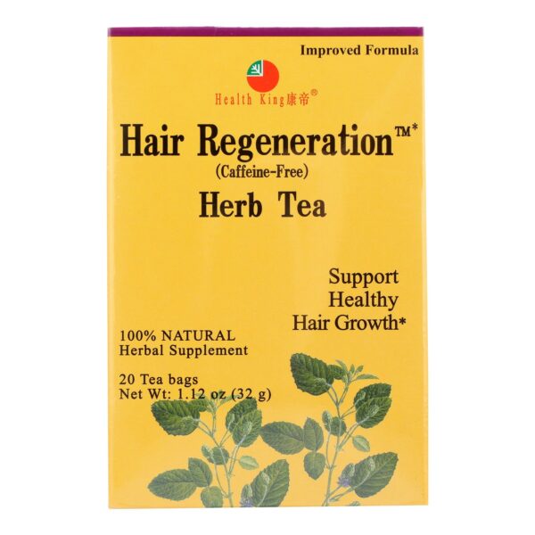 health king hair regeneration herb tea