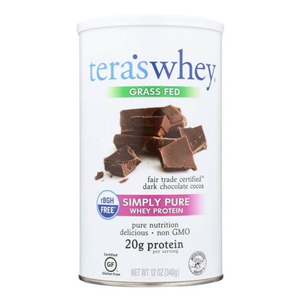 Simply Pure Whey Protein - Fair Trade Dark Chocolate