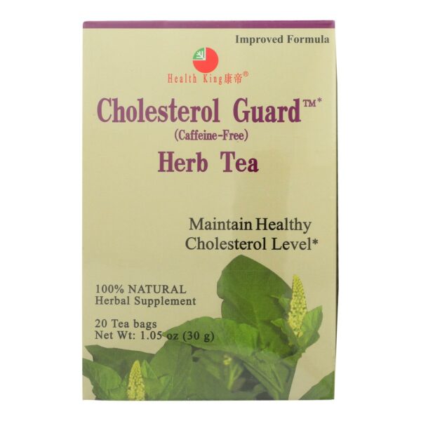 health king cholesterol guard herb tea