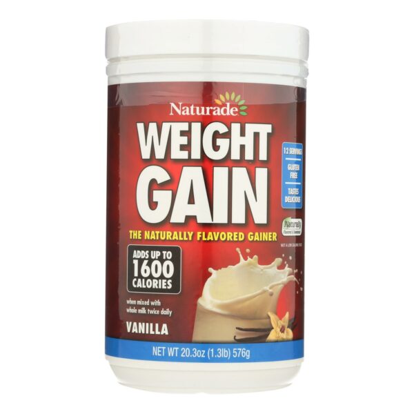 Weight Gain Instant Nutrition Drink Mix Vanilla