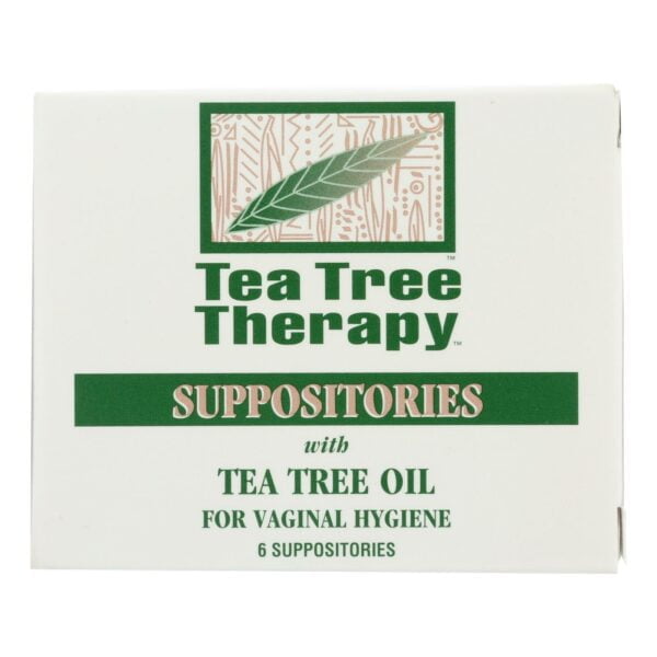 Suppositories with Tea Tree Oil for Vaginal Hygiene