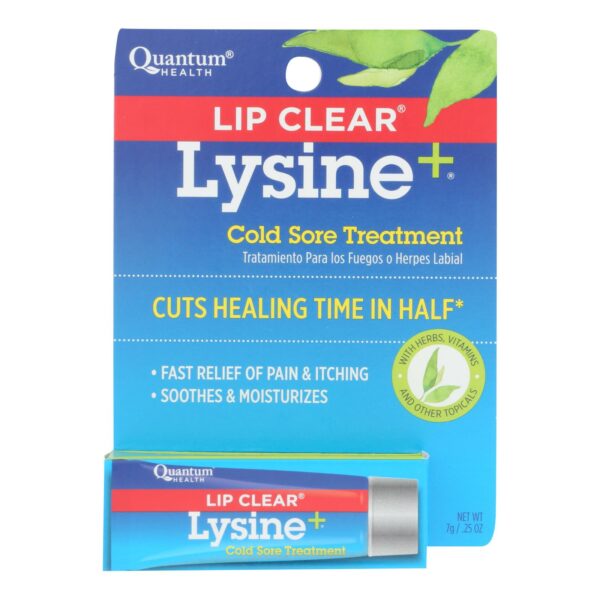 Lip Clear Lysine + Cold Sore Treatment