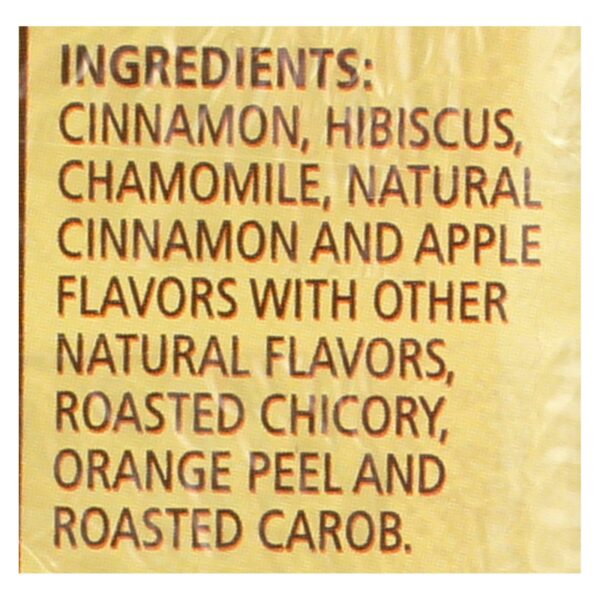Cinnamon Apple Spice Herbal Tea Caffeine Free 20 Tea Bags