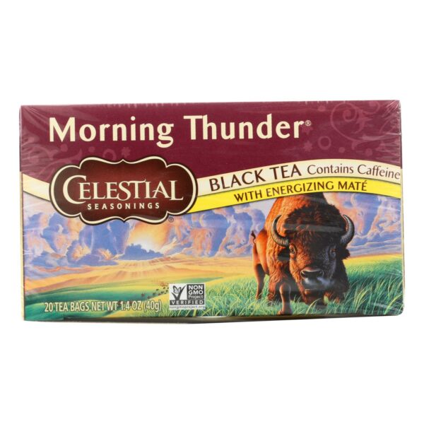 Morning Thunder Contains Caffeine 20 Tea Bags