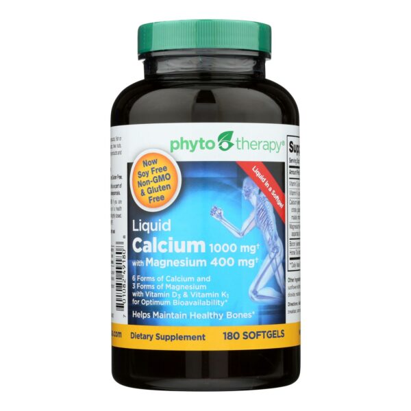 Liquid Calcium 1000 Mg with Magnesium 400 Mg