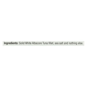 Solid White Albacore Tuna Sashimi Grade