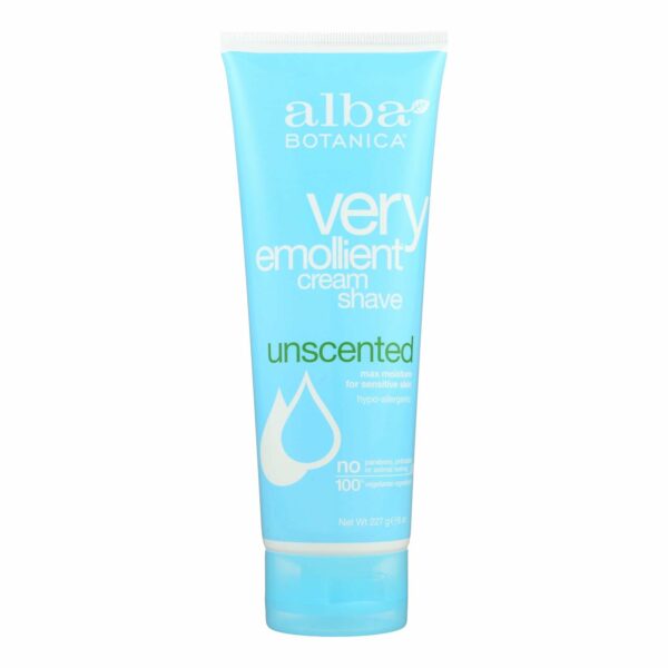 alba botanica cream shave unscented