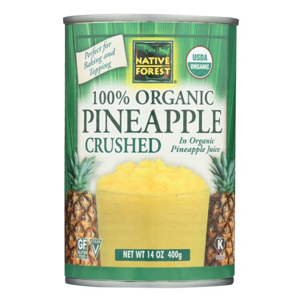 Organic Crushed Pineapple