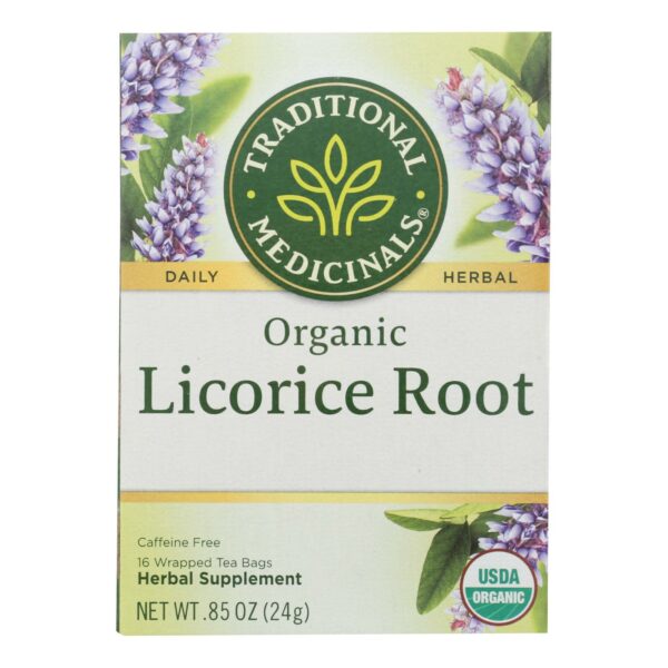 Organic Licorice Root Herbal Tea 16 tea bags