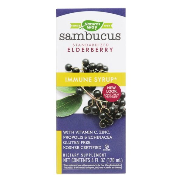Sambucus Immune System Syrup Standardized Elderberry