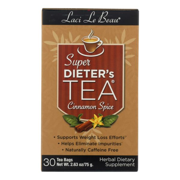 Super Dieter's Tea Cinnamon Spice 30 Tea Bags