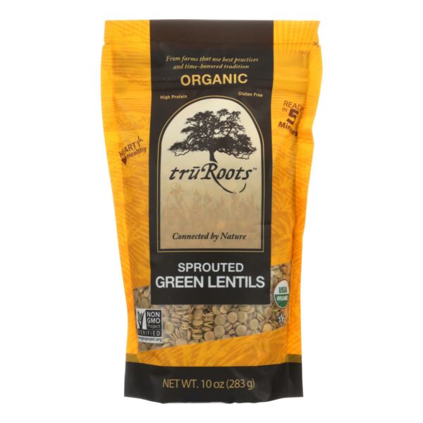 Organic Sprouted Green Lentil