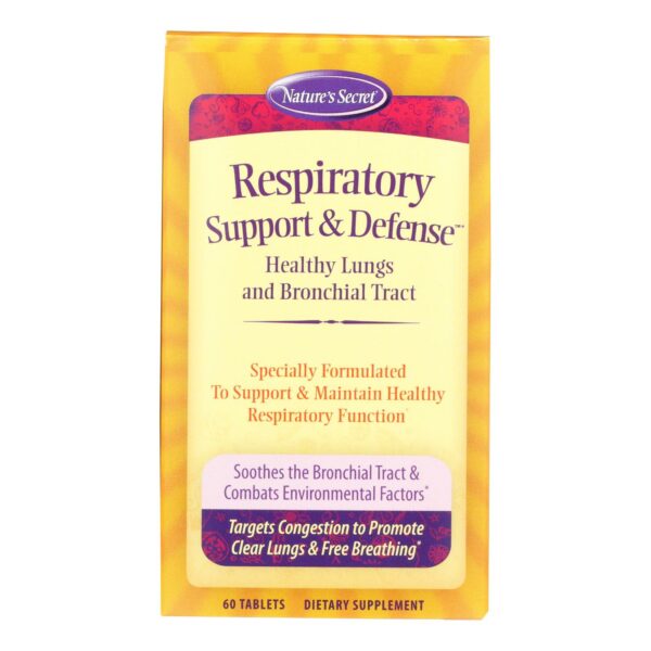 Nature's Secret Respiratory Support &amp