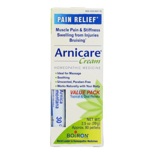 Arnicare Arnica Cream for Pain Relief & Blue Tube Value Pack