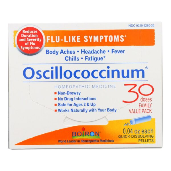 Oscillococcinum Flu-Like Symptoms 30 Pellets