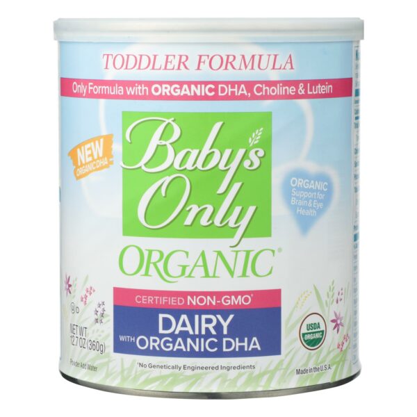 Organic Dairy Toddler Formula with DHA & ARA