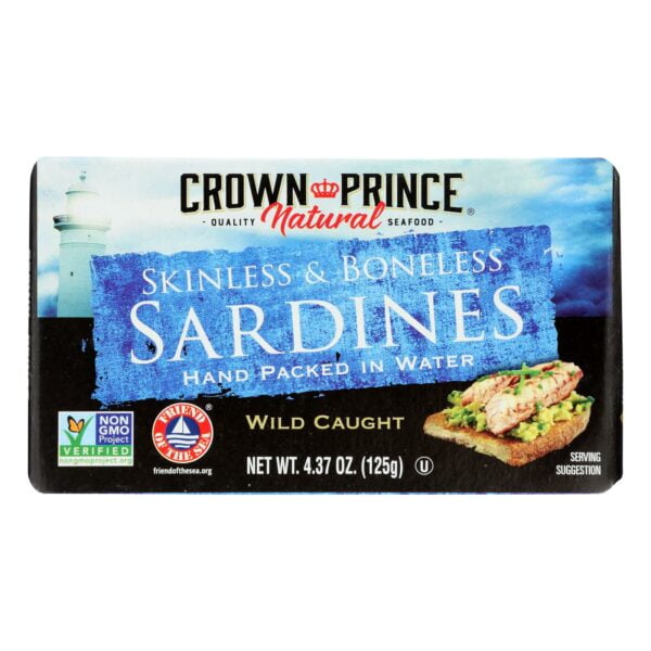 Skinless & Boneless Sardines In Water