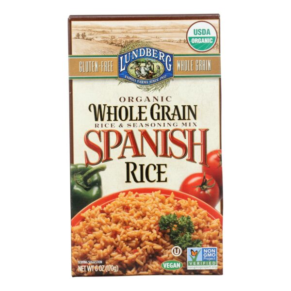 Organic Whole Grain Spanish Rice