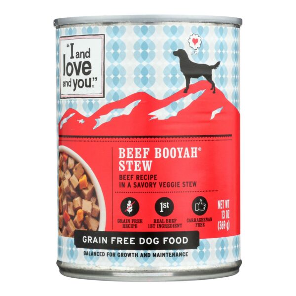 Dog Food Can Beef Booyah Stew