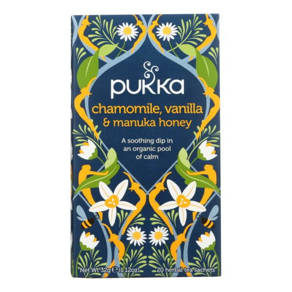 Chamomile Vanilla & Manuka Honey Herbal Tea