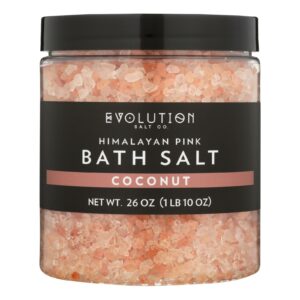 Himalayan Pink Bath Salt Coarse Coconut